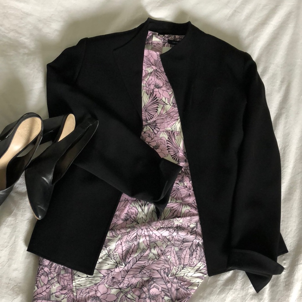 French Connection Pink Floral Pencil Dress